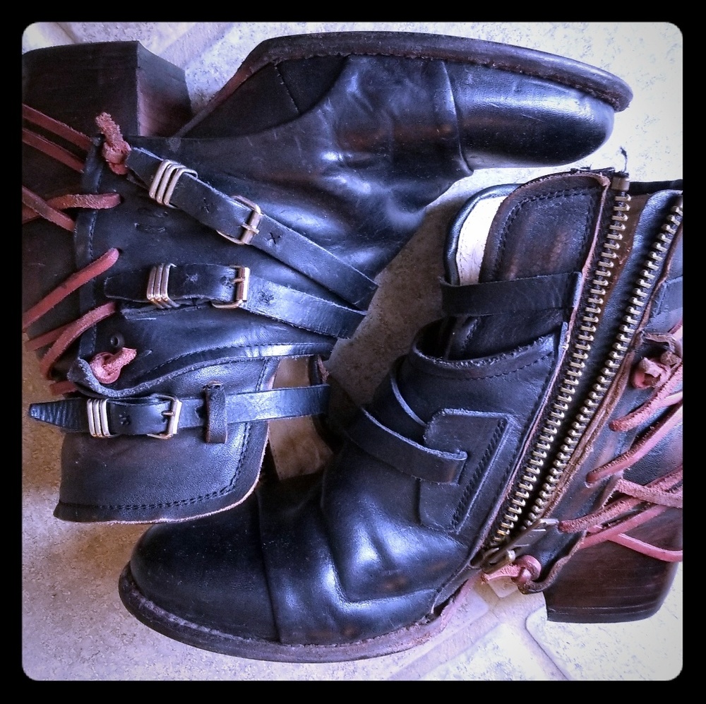 Freebird Crue Bootie Black